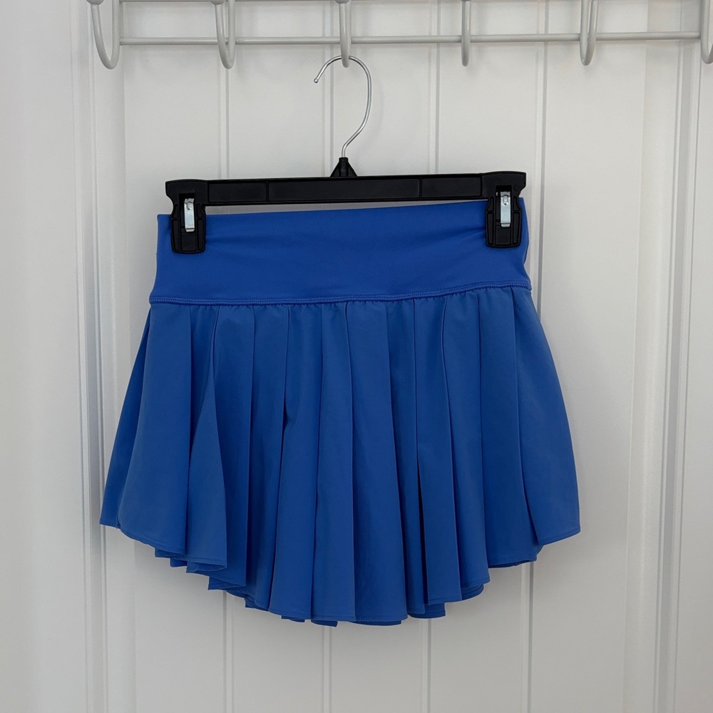 Aerie Bright Blue Skort